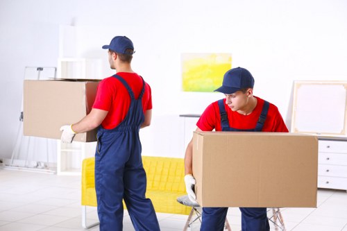 Man with a van helping with a local move in Ealing