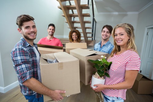 Man and van service handling a local move in Ealing