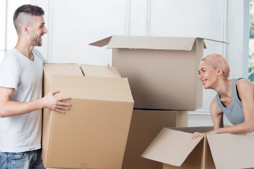 A selection of sturdy removal boxes and packing essentials for Ealing customers