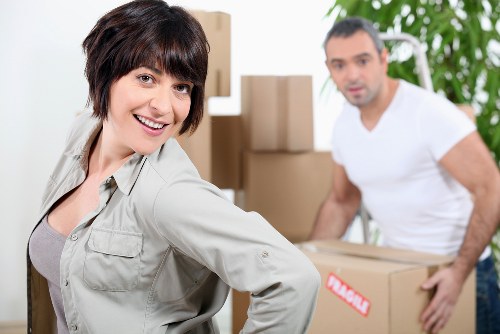 Organised packing materials suited to flats and houses in Ealing