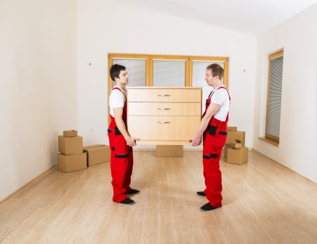 House removal team navigating access and parking in Ealing